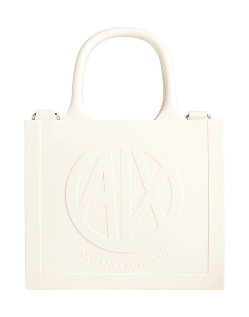ARMANI EXCHANGE Handtaschen Damen Off white von ARMANI EXCHANGE