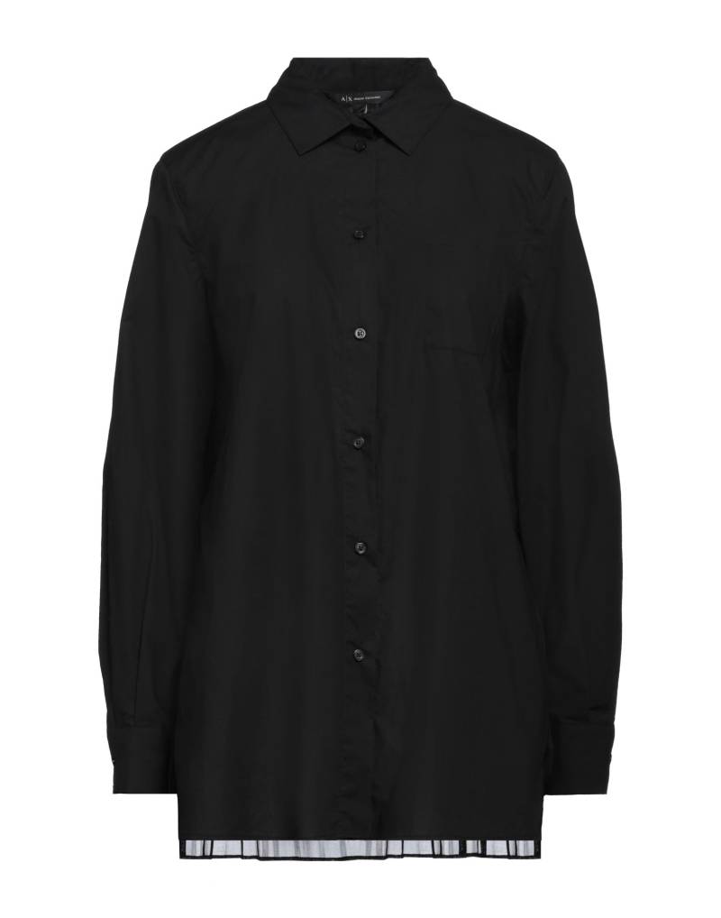 ARMANI EXCHANGE Hemd Damen Schwarz von ARMANI EXCHANGE