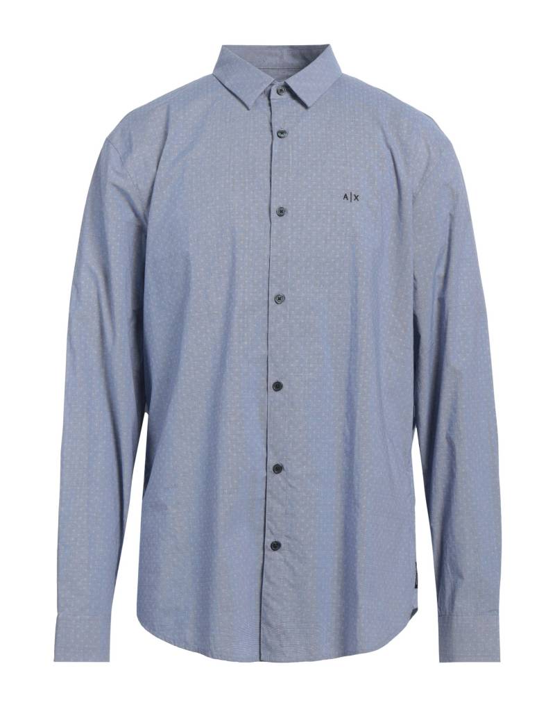 ARMANI EXCHANGE Hemd Herren Azurblau von ARMANI EXCHANGE