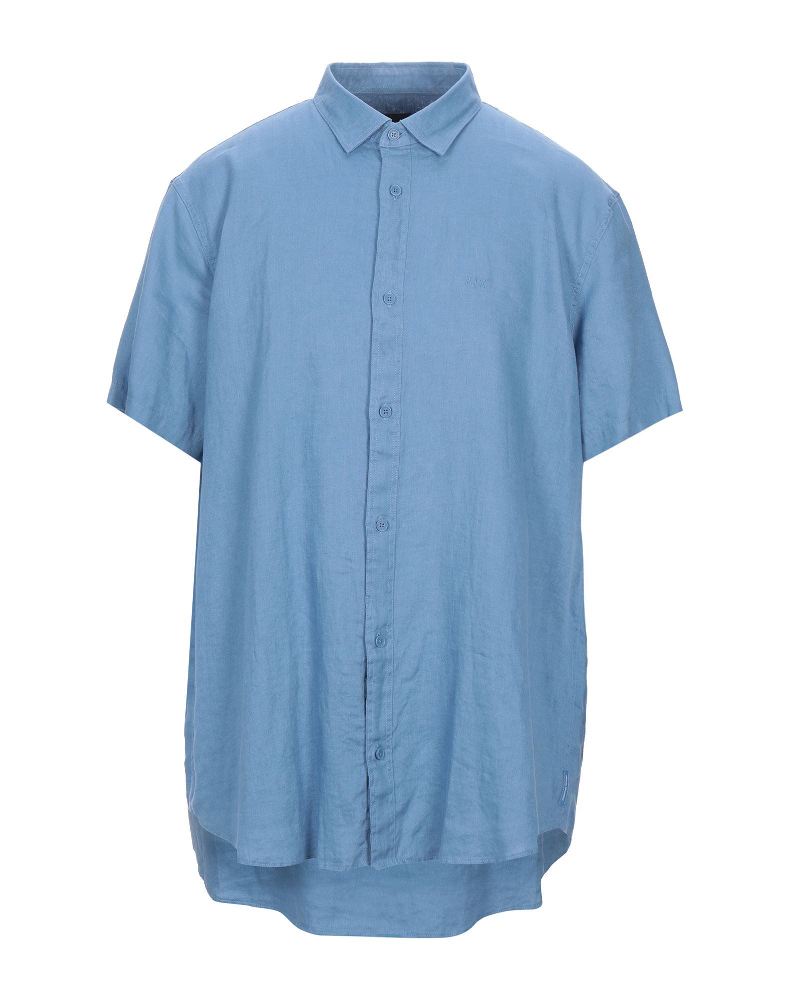 ARMANI EXCHANGE Hemd Herren Azurblau von ARMANI EXCHANGE