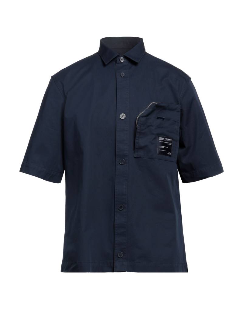 ARMANI EXCHANGE Hemd Herren Nachtblau von ARMANI EXCHANGE