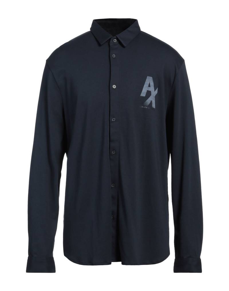 ARMANI EXCHANGE Hemd Herren Nachtblau ARMANI EXCHANGE Hemd Herren Nachtblau von ARMANI EXCHANGE