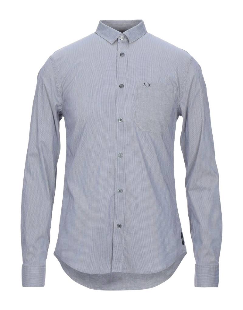 ARMANI EXCHANGE Hemd Herren Nachtblau ARMANI EXCHANGE Hemd Herren Nachtblau von ARMANI EXCHANGE