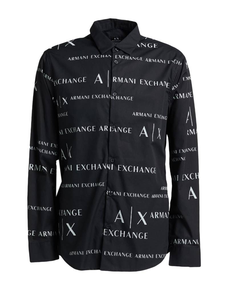 ARMANI EXCHANGE Hemd Herren Schwarz ARMANI EXCHANGE Hemd Herren Schwarz von ARMANI EXCHANGE