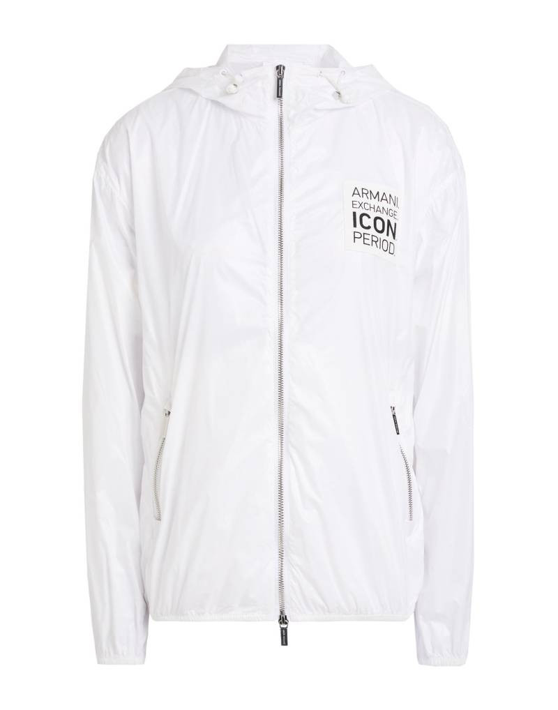 ARMANI EXCHANGE Jacke & Anorak Damen Weiß von ARMANI EXCHANGE
