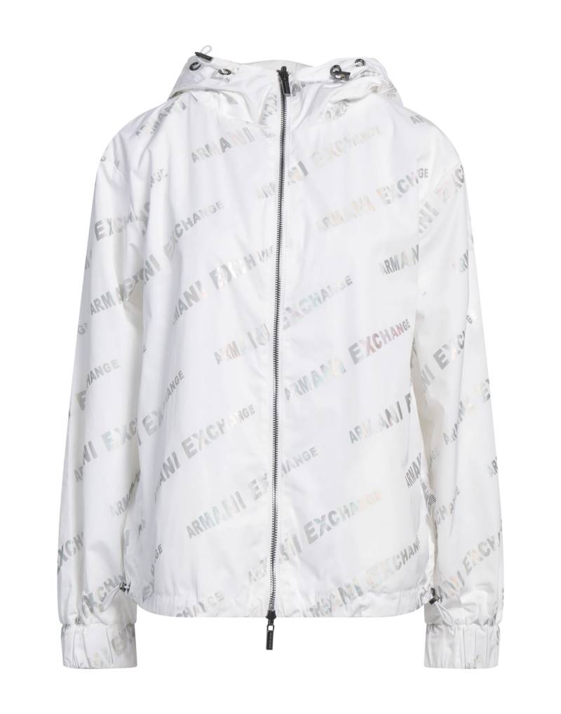 ARMANI EXCHANGE Jacke & Anorak Damen Weiß von ARMANI EXCHANGE