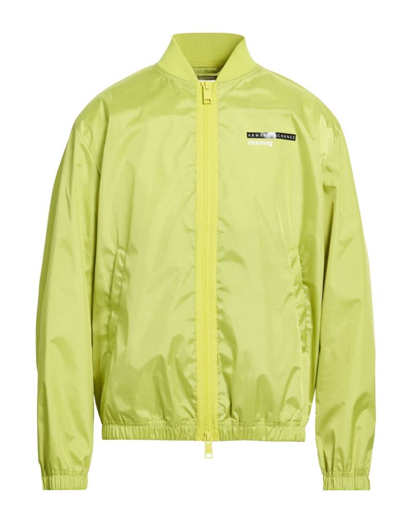 ARMANI EXCHANGE Jacke & Anorak Herren Limettengrün von ARMANI EXCHANGE