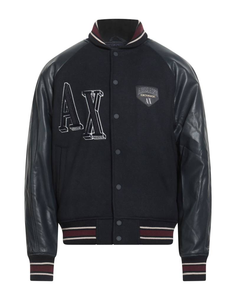 ARMANI EXCHANGE Jacke & Anorak Herren Marineblau von ARMANI EXCHANGE