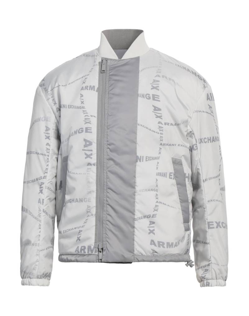 ARMANI EXCHANGE Pufferjacke & Daunenjacke Herren Hellgrau von ARMANI EXCHANGE