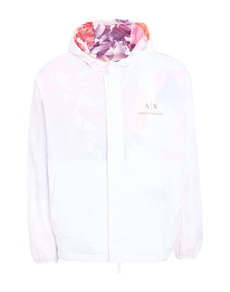 ARMANI EXCHANGE Jacke & Anorak Herren Weiß von ARMANI EXCHANGE