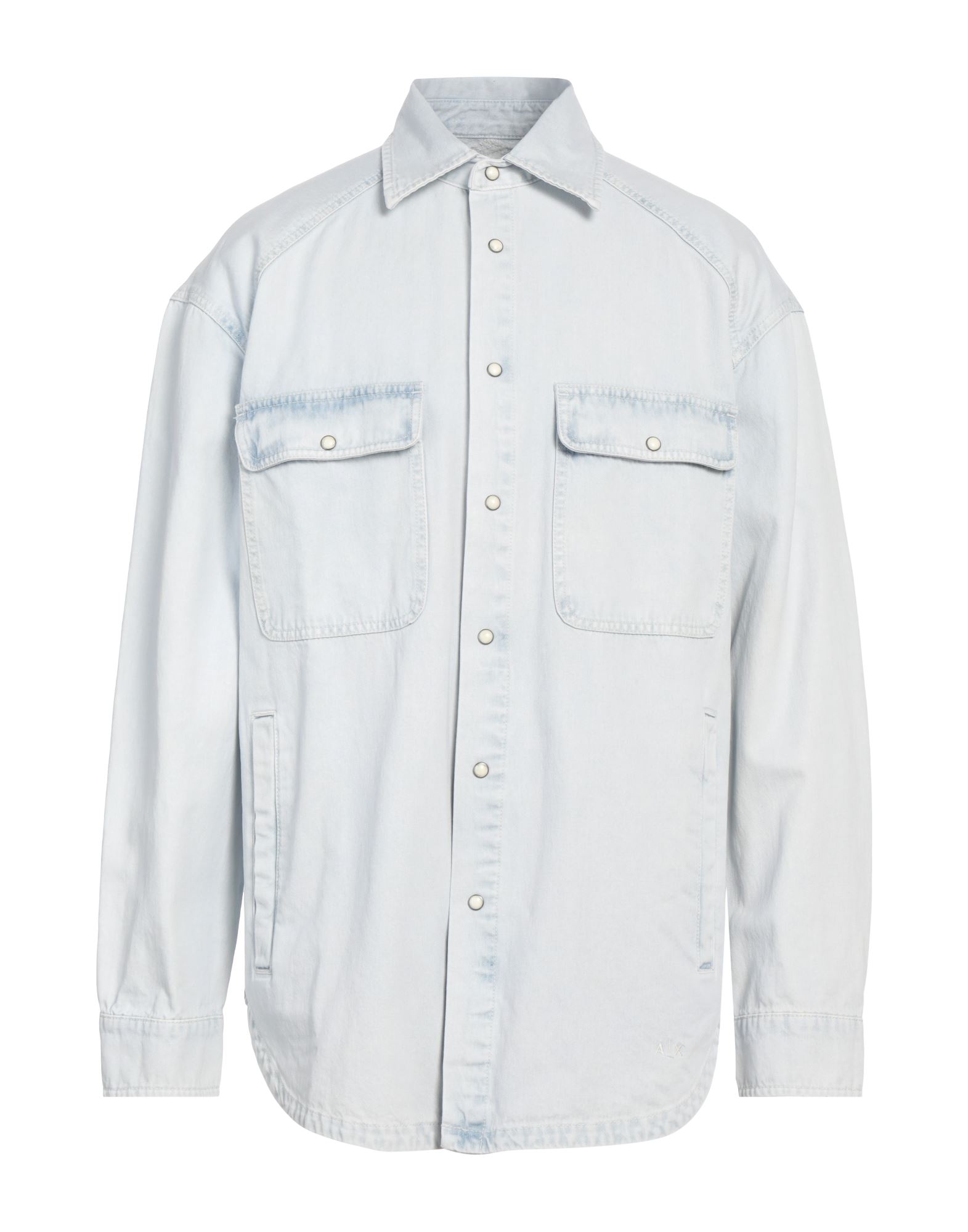 ARMANI EXCHANGE Jeanshemd Herren Blau von ARMANI EXCHANGE