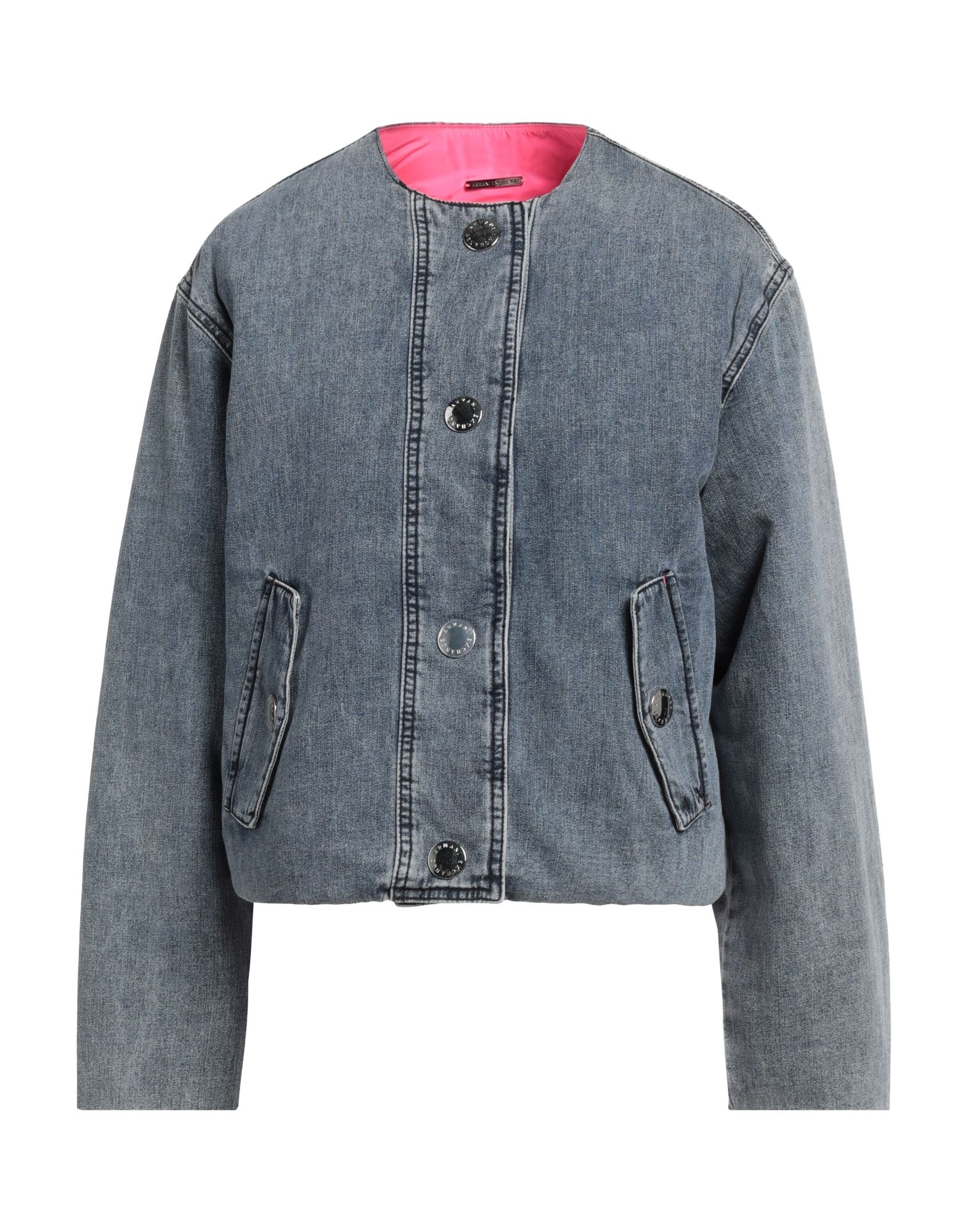 ARMANI EXCHANGE Jeansjacke/-mantel Damen Blau von ARMANI EXCHANGE