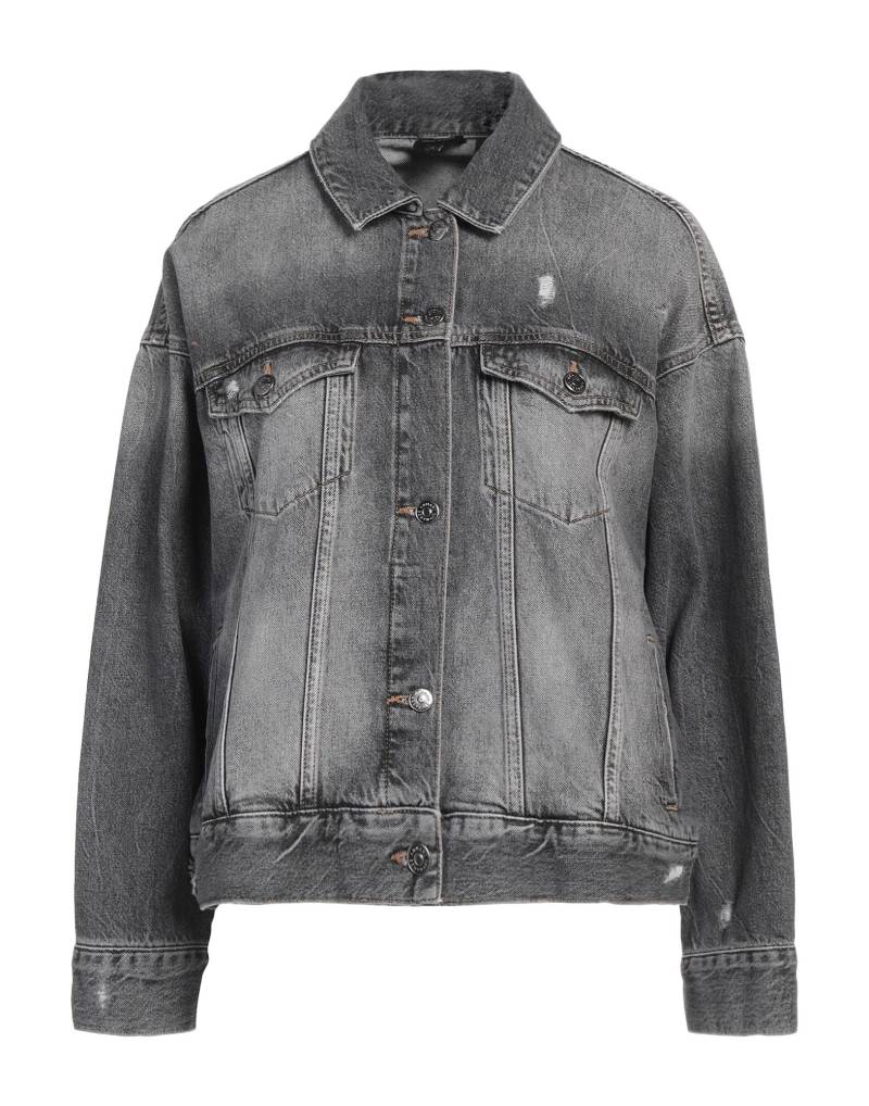 ARMANI EXCHANGE Jeansjacke/-mantel Damen Schwarz von ARMANI EXCHANGE