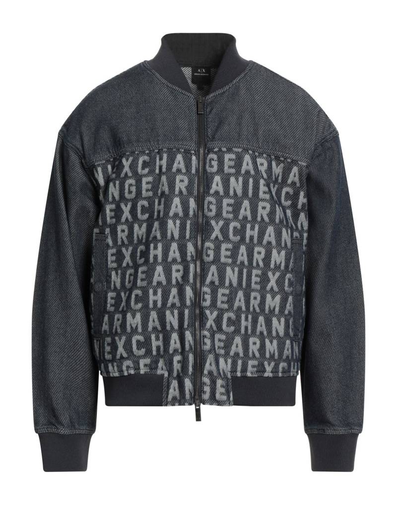 ARMANI EXCHANGE Jeansjacke/-mantel Herren Blau von ARMANI EXCHANGE