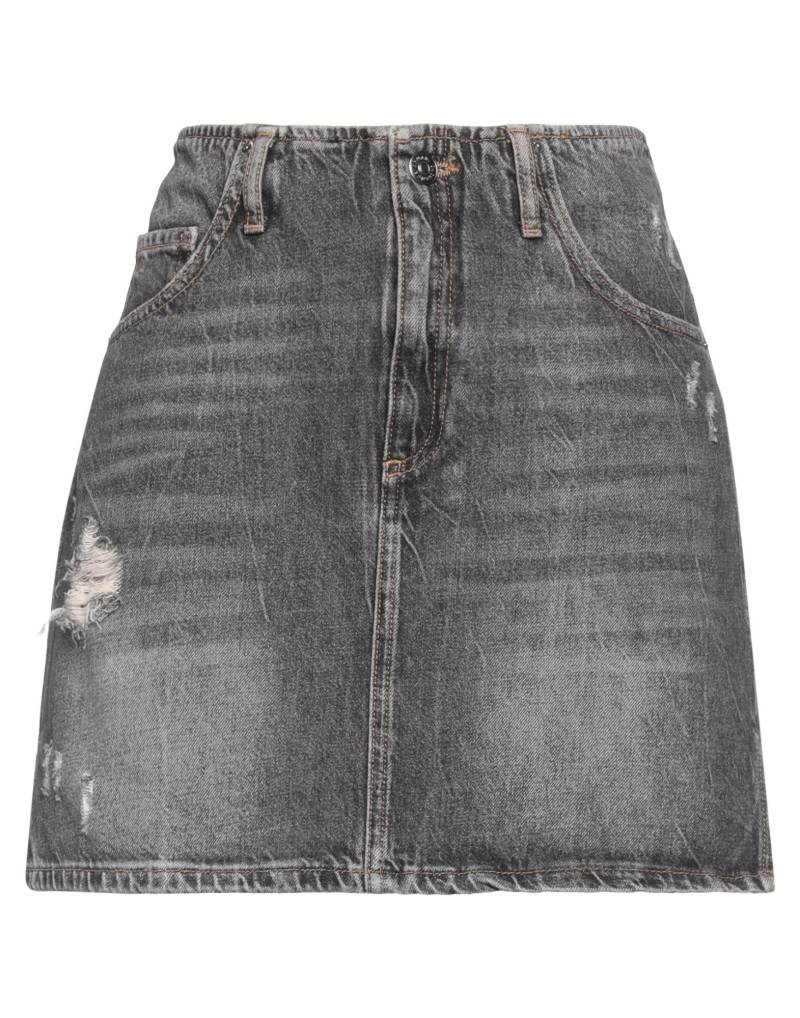 ARMANI EXCHANGE Jeansrock Damen Braungrau von ARMANI EXCHANGE