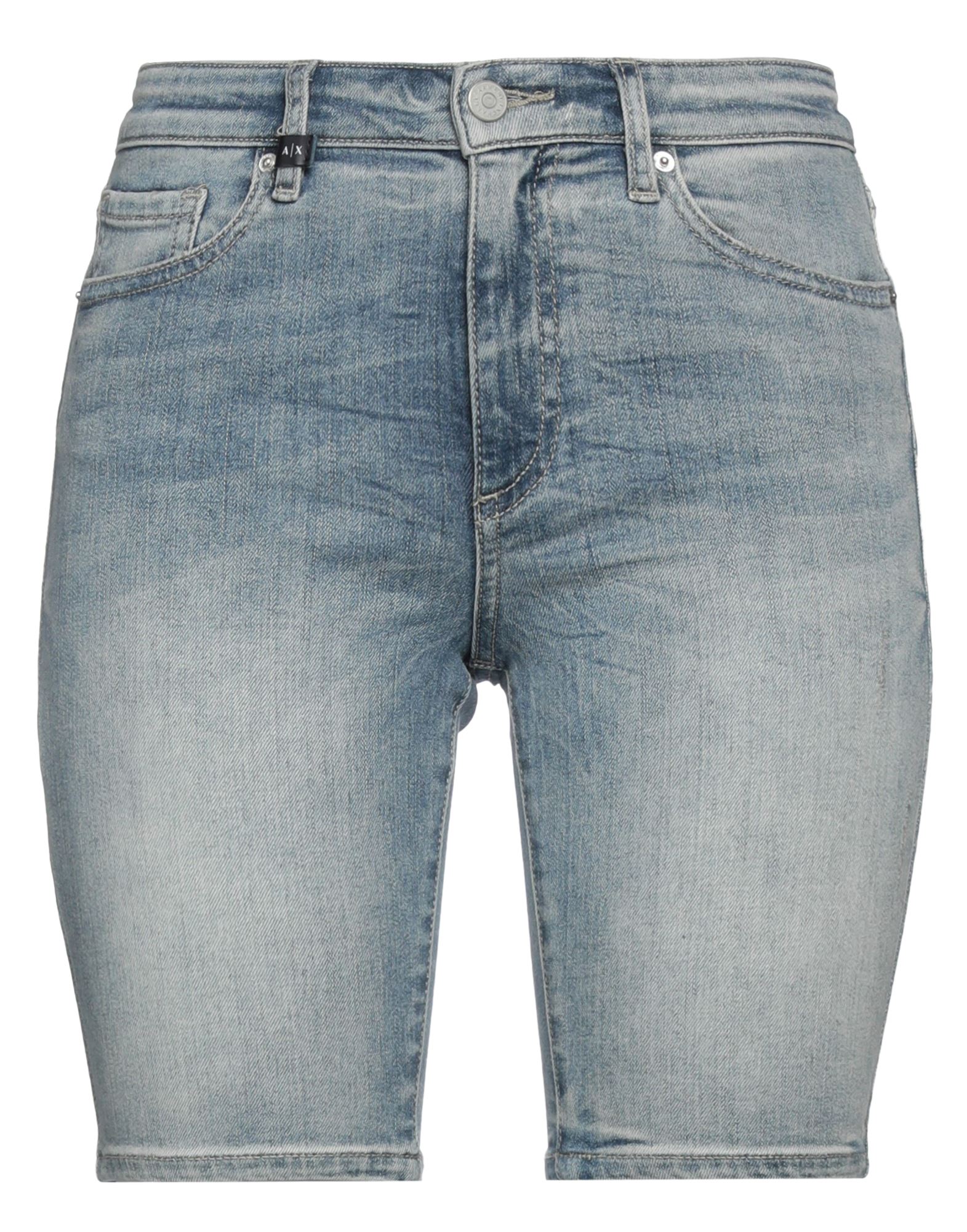 ARMANI EXCHANGE Jeansshorts Damen Blau von ARMANI EXCHANGE