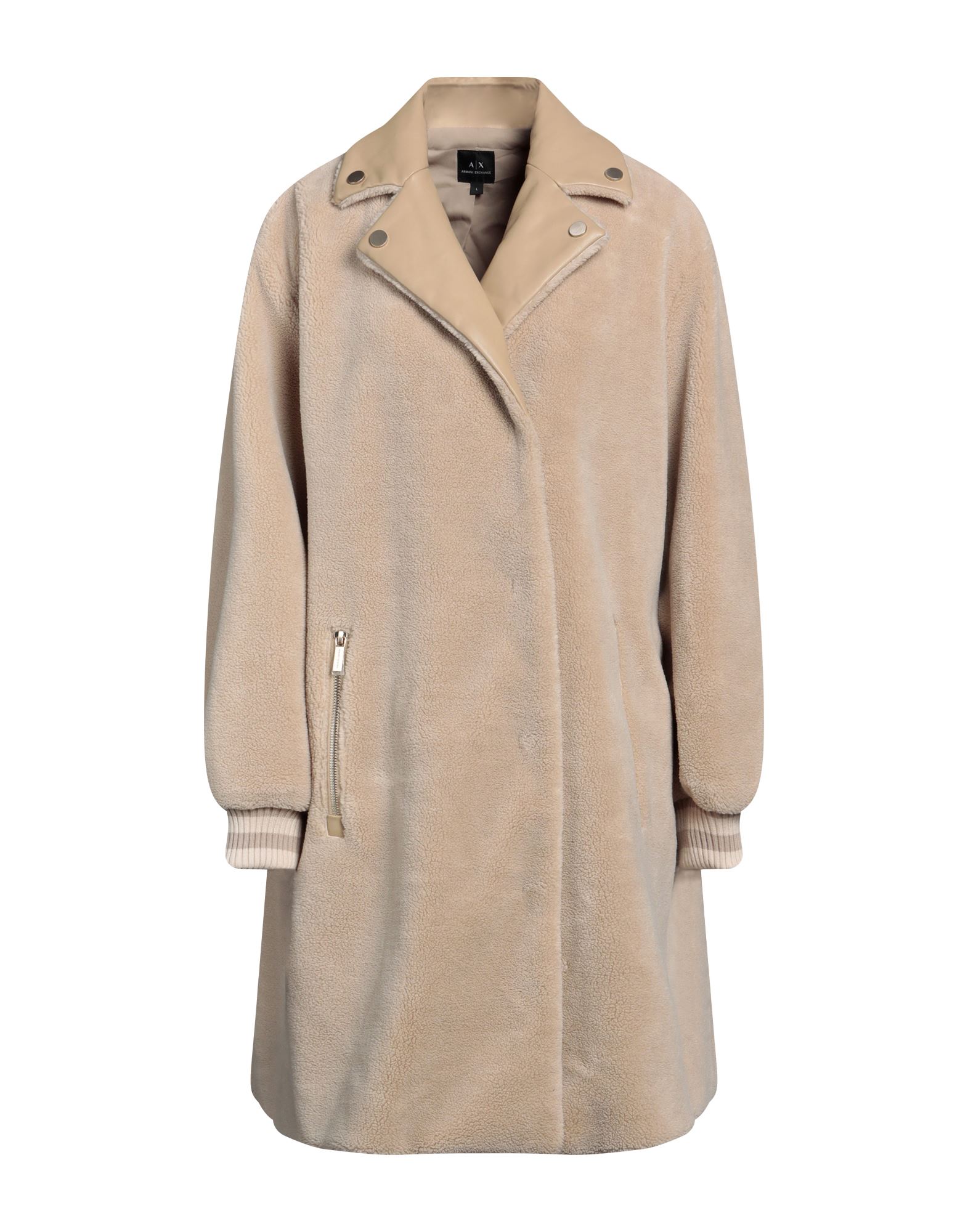 ARMANI EXCHANGE Shearling- & Kunstfell Damen Beige von ARMANI EXCHANGE