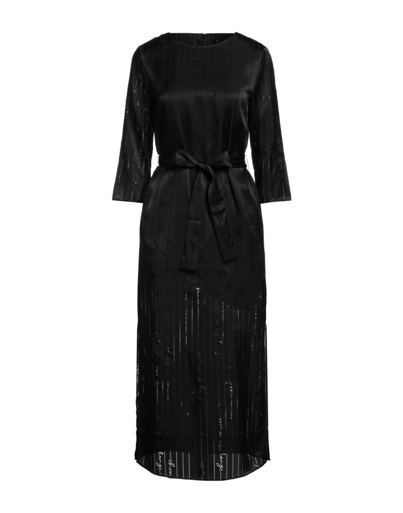 ARMANI EXCHANGE Maxi-kleid Damen Schwarz von ARMANI EXCHANGE