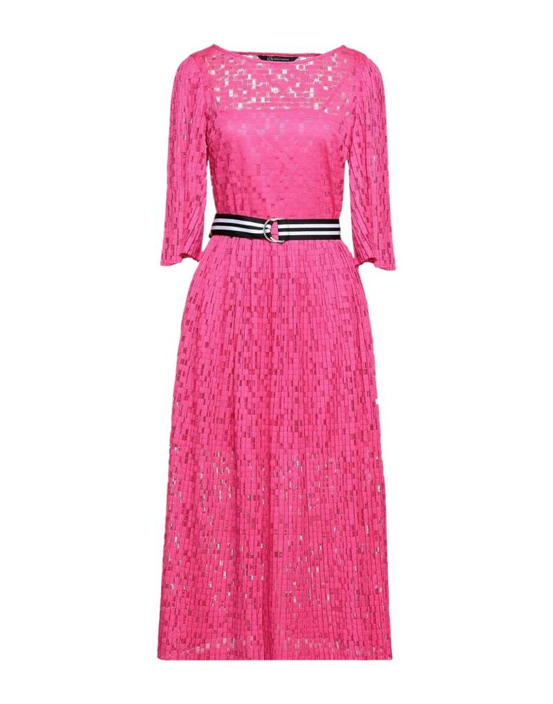 ARMANI EXCHANGE Midi-kleid Damen Fuchsia von ARMANI EXCHANGE
