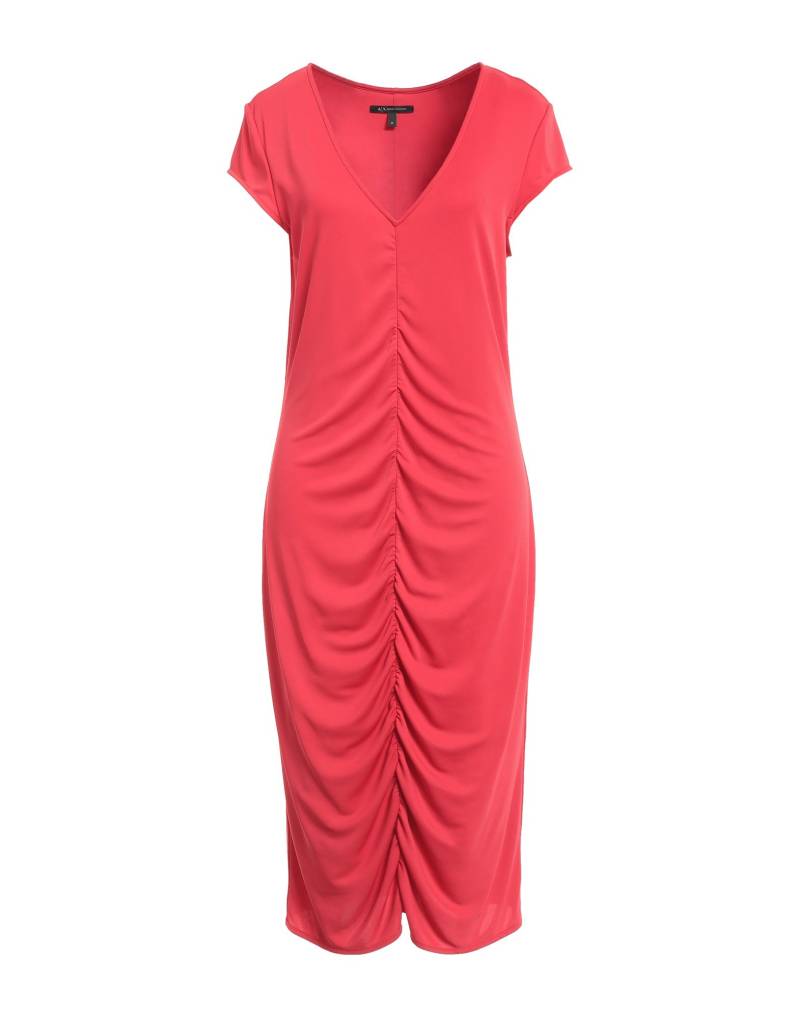 ARMANI EXCHANGE Midi-kleid Damen Rot von ARMANI EXCHANGE