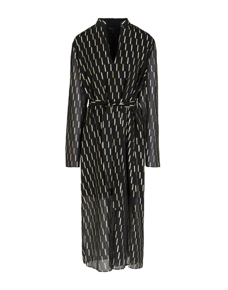 ARMANI EXCHANGE Midi-kleid Damen Schwarz von ARMANI EXCHANGE