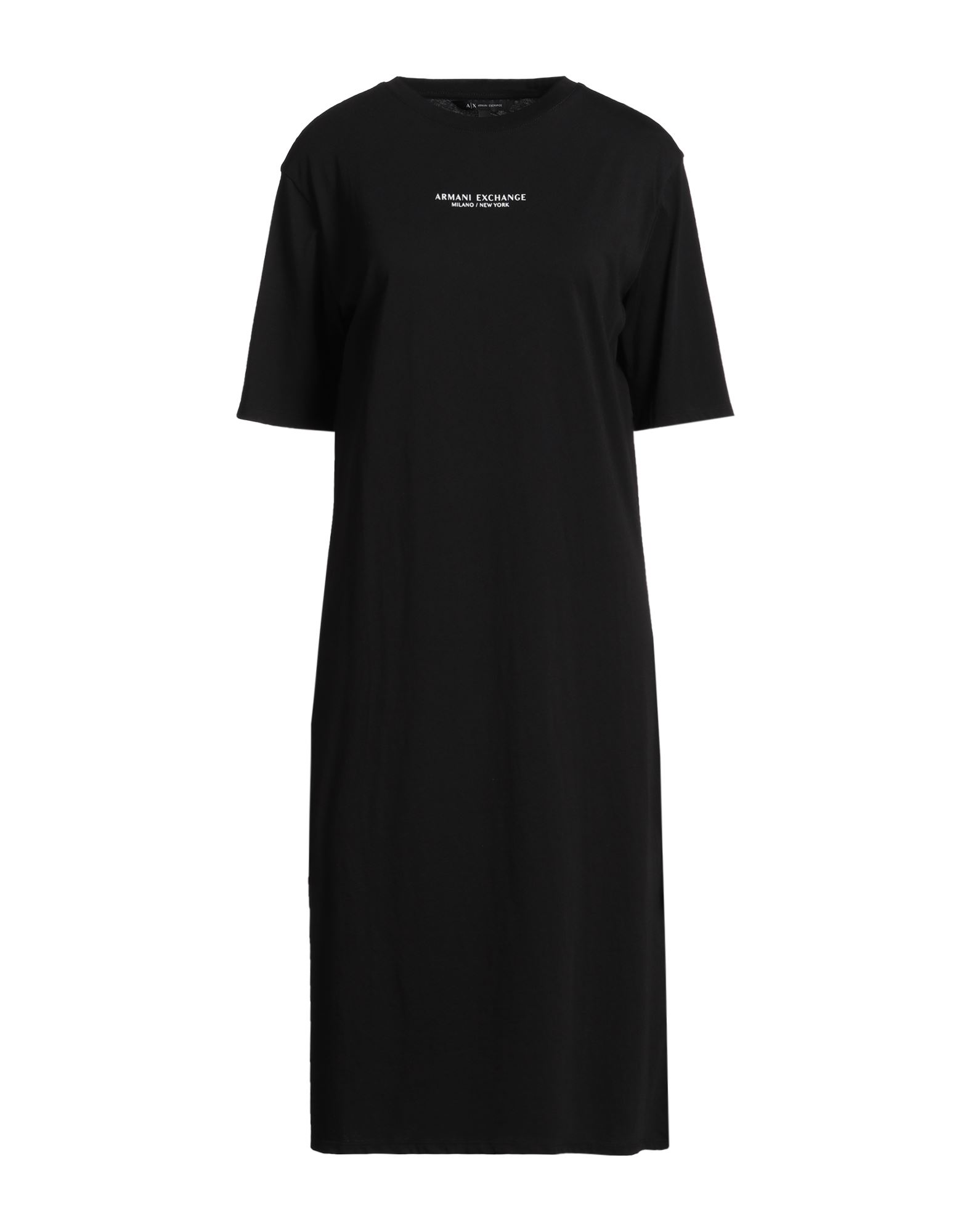 ARMANI EXCHANGE Midi-kleid Damen Schwarz von ARMANI EXCHANGE