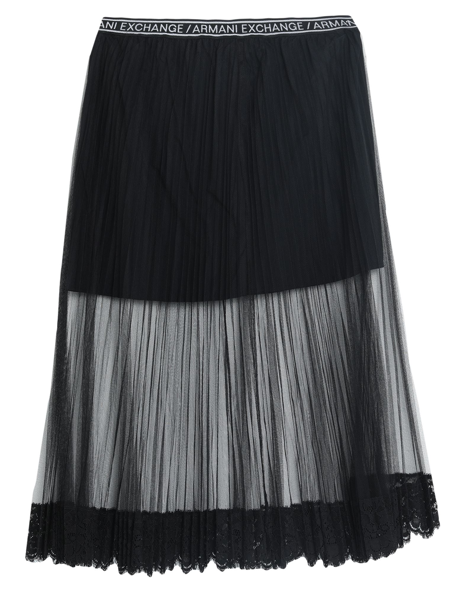 ARMANI EXCHANGE Midi-rock Damen Schwarz von ARMANI EXCHANGE