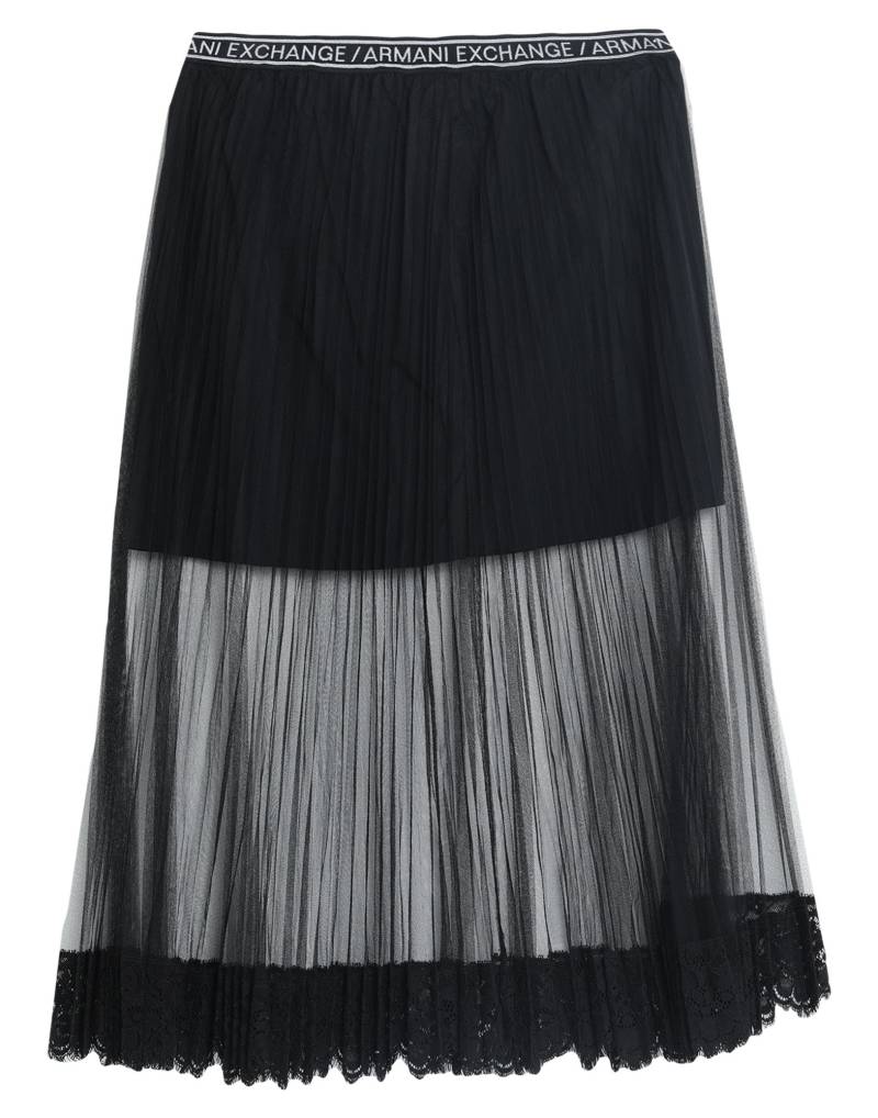 ARMANI EXCHANGE Midi-rock Damen Schwarz von ARMANI EXCHANGE