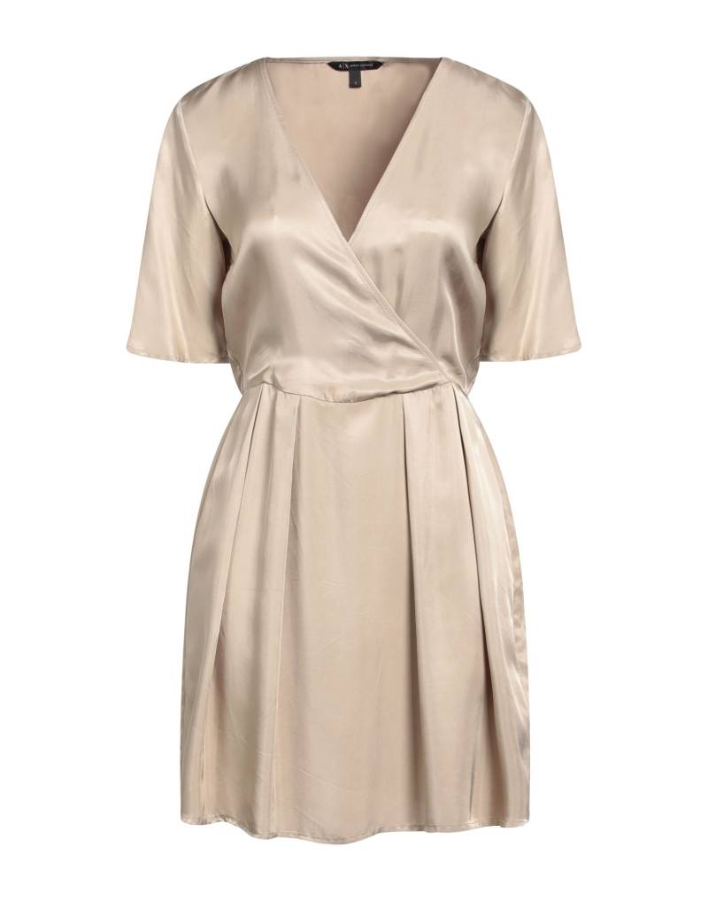 ARMANI EXCHANGE Mini-kleid Damen Beige von ARMANI EXCHANGE