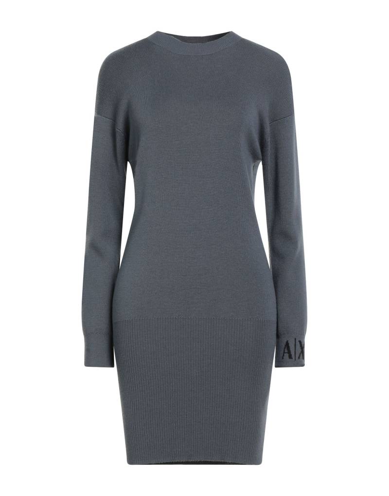 ARMANI EXCHANGE Mini-kleid Damen Grau von ARMANI EXCHANGE