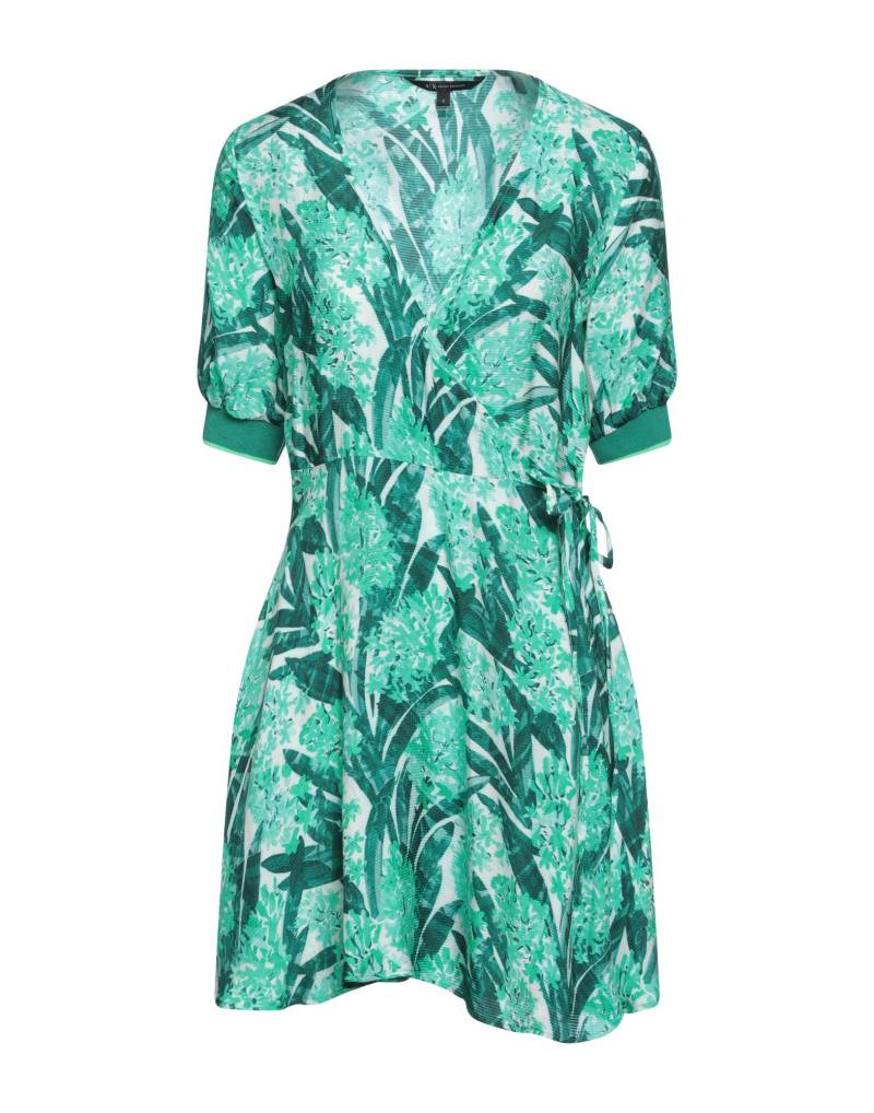 ARMANI EXCHANGE Mini-kleid Damen Grün von ARMANI EXCHANGE