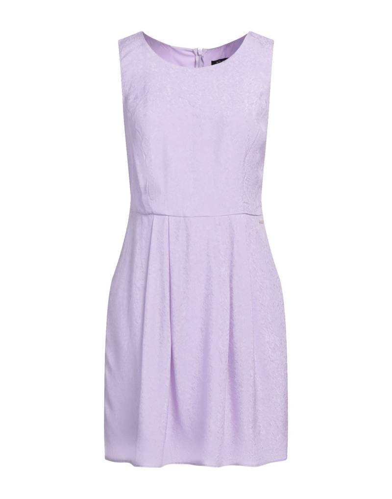 ARMANI EXCHANGE Mini-kleid Damen Lila von ARMANI EXCHANGE