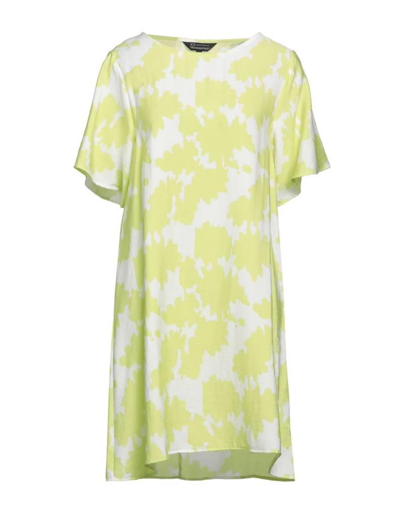 ARMANI EXCHANGE Mini-kleid Damen Säuregrün von ARMANI EXCHANGE