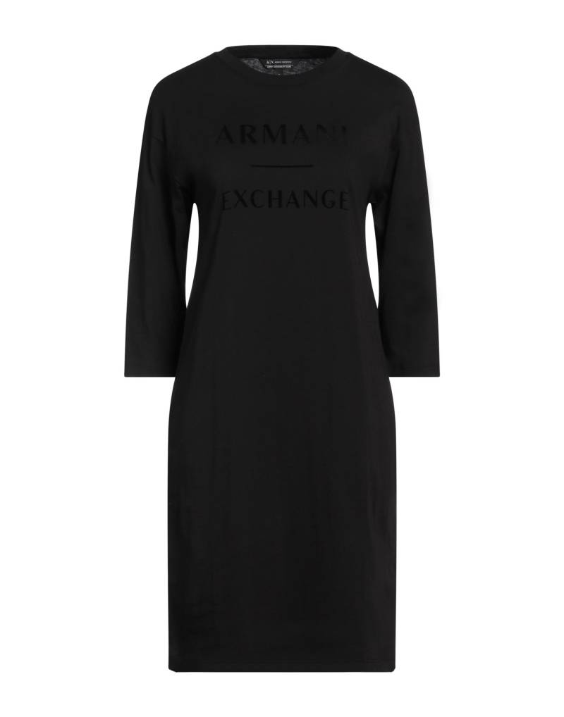 ARMANI EXCHANGE Mini-kleid Damen Schwarz von ARMANI EXCHANGE