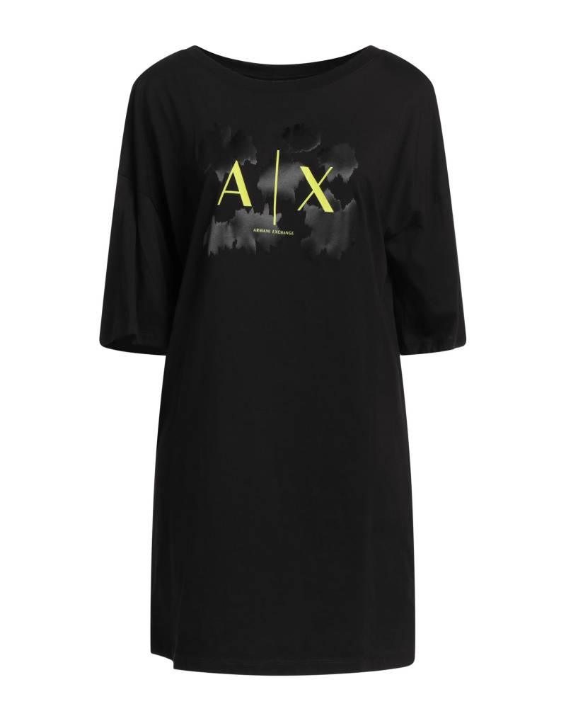 ARMANI EXCHANGE Mini-kleid Damen Schwarz von ARMANI EXCHANGE