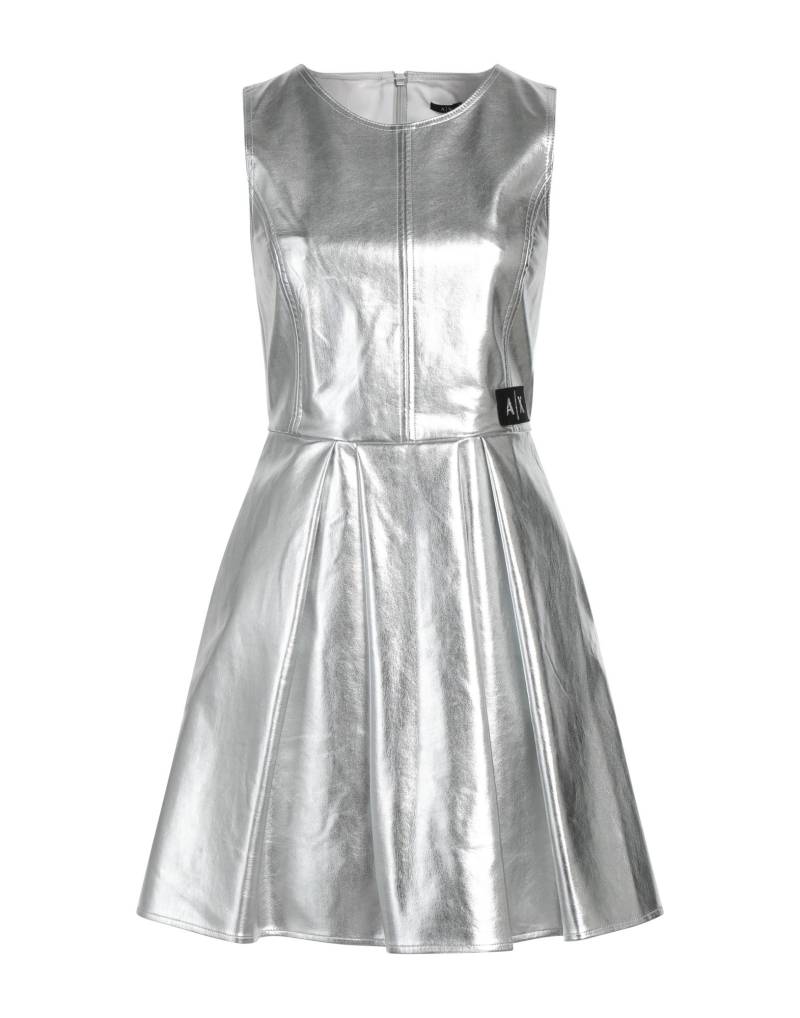 ARMANI EXCHANGE Mini-kleid Damen Silber von ARMANI EXCHANGE