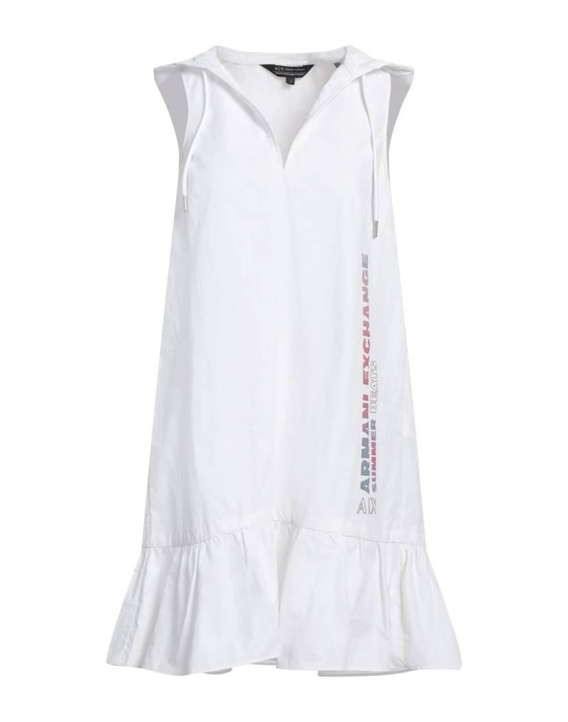 ARMANI EXCHANGE Mini-kleid Damen Weiß von ARMANI EXCHANGE
