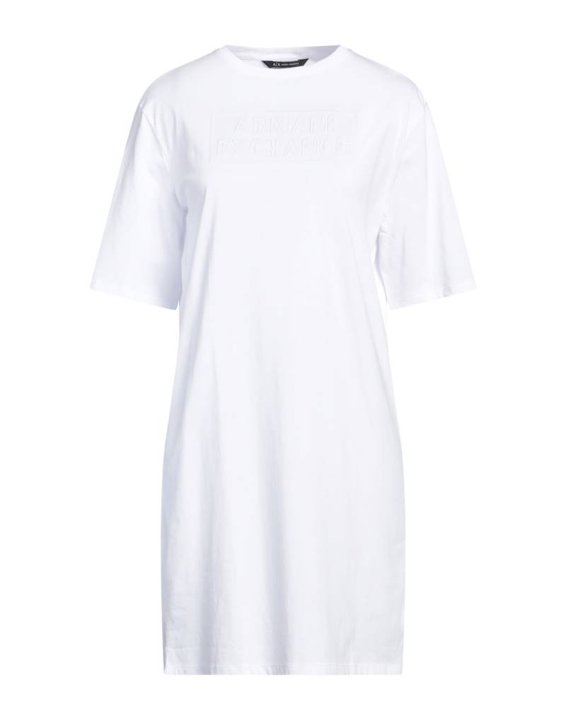 ARMANI EXCHANGE Mini-kleid Damen Weiß von ARMANI EXCHANGE