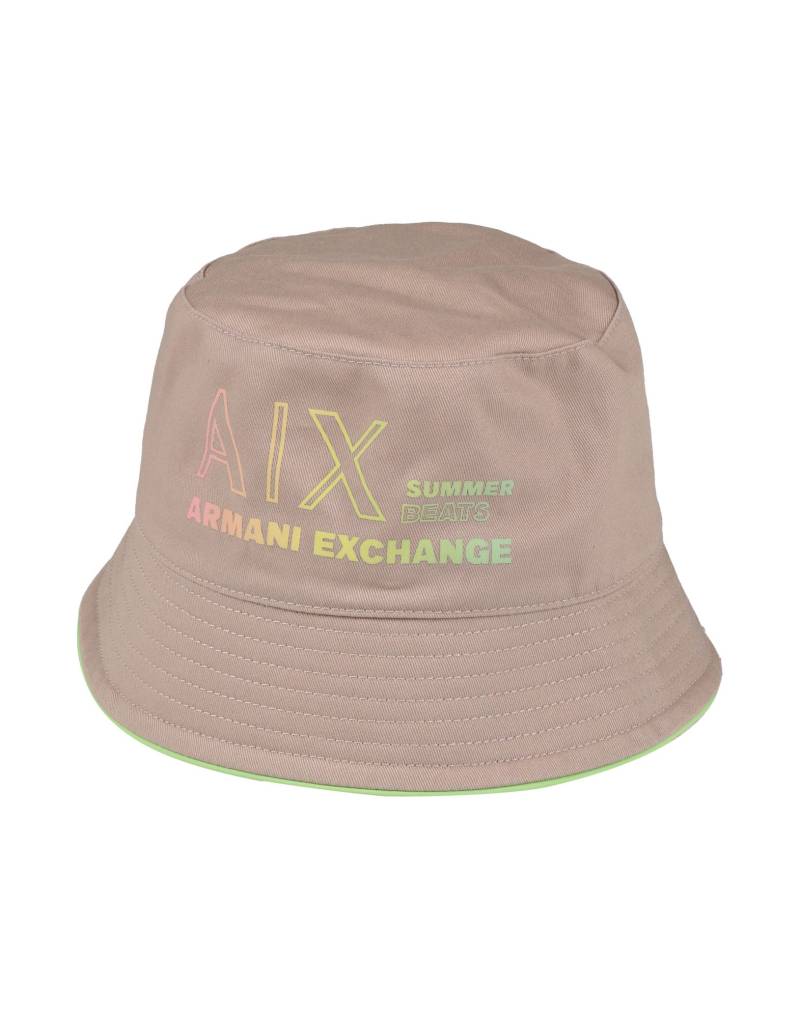 ARMANI EXCHANGE Mützen & Hüte Damen Beige von ARMANI EXCHANGE