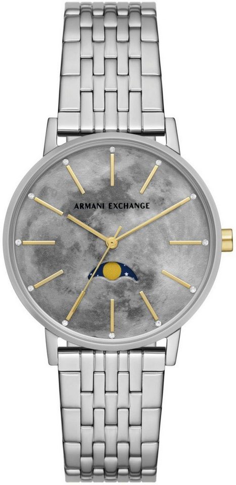 ARMANI EXCHANGE Multifunktionsuhr AX5585, Quarzuhr, Armbanduhr, Damenuhr, analog von ARMANI EXCHANGE