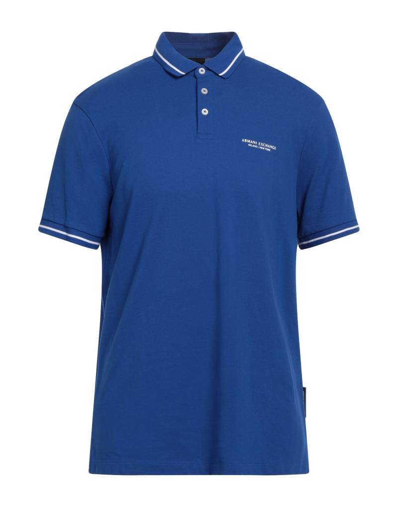 ARMANI EXCHANGE Poloshirt Herren Blau von ARMANI EXCHANGE