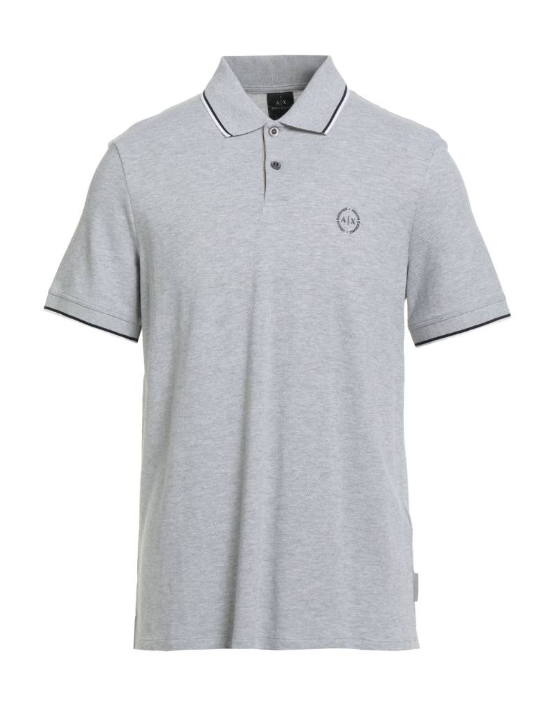 ARMANI EXCHANGE Poloshirt Herren Hellgrau von ARMANI EXCHANGE