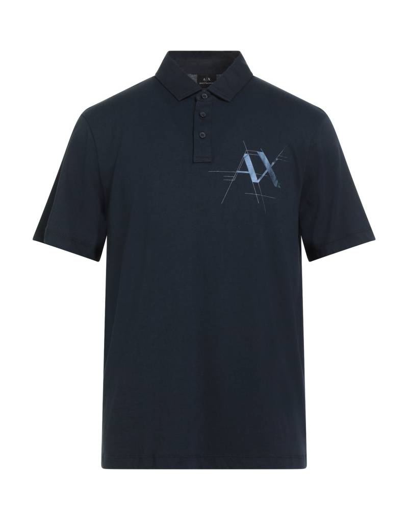 ARMANI EXCHANGE Poloshirt Herren Nachtblau ARMANI EXCHANGE Poloshirt Herren Nachtblau von ARMANI EXCHANGE