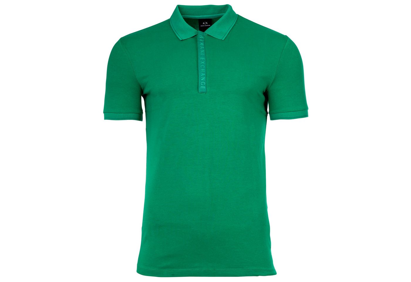 ARMANI EXCHANGE Poloshirt Herren Poloshirt - Hidden Buttons, Cotton Stretch von ARMANI EXCHANGE