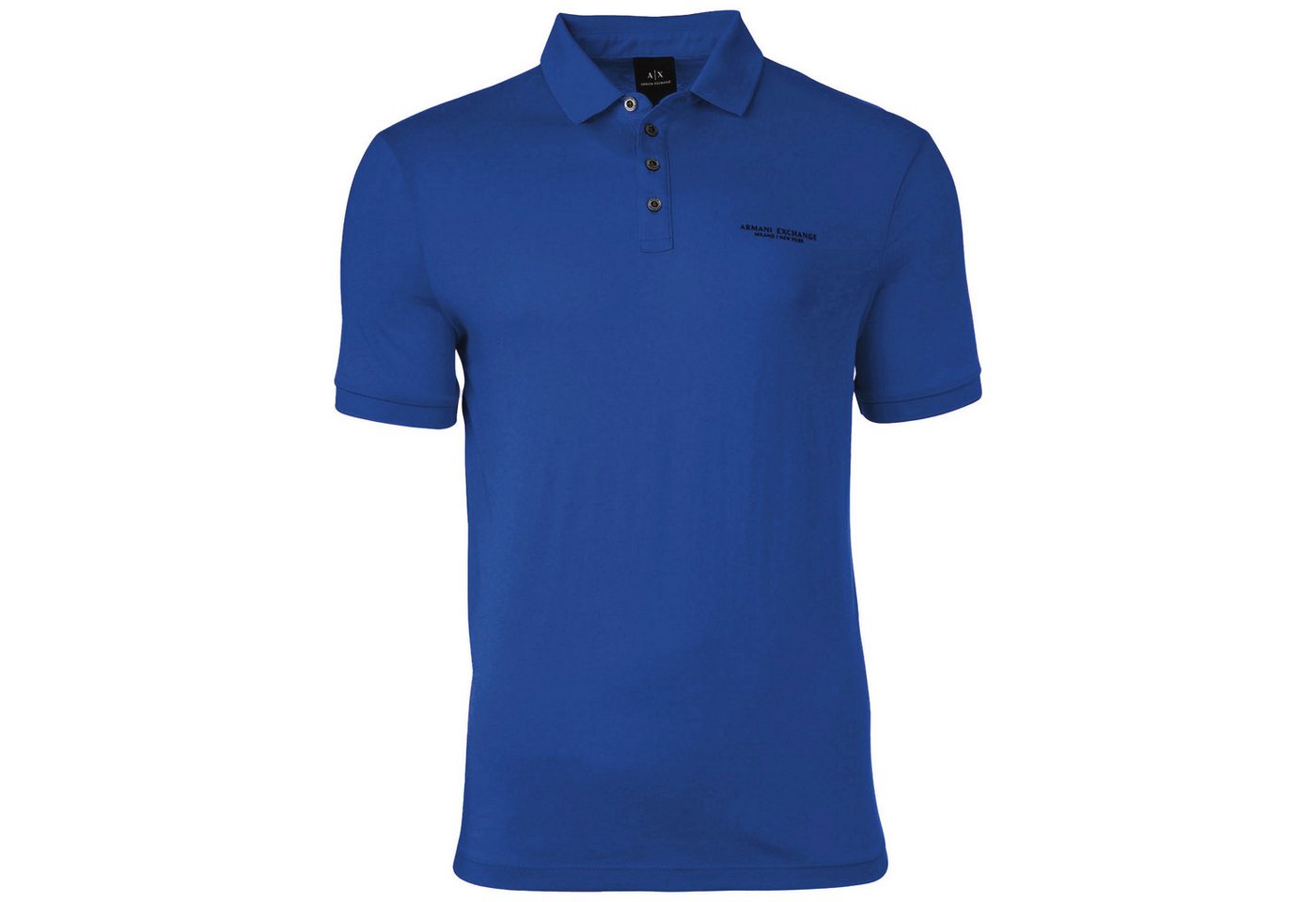 ARMANI EXCHANGE Poloshirt Herren Poloshirt - Schriftzug, Slim fit, Cotton von ARMANI EXCHANGE