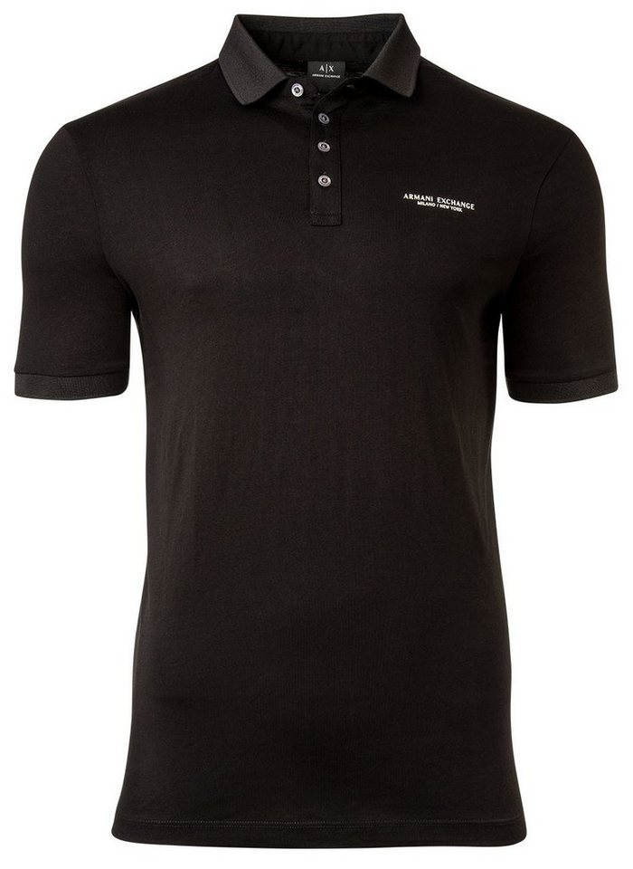 ARMANI EXCHANGE Poloshirt Herren Poloshirt - Schriftzug, Slim fit, Cotton von ARMANI EXCHANGE