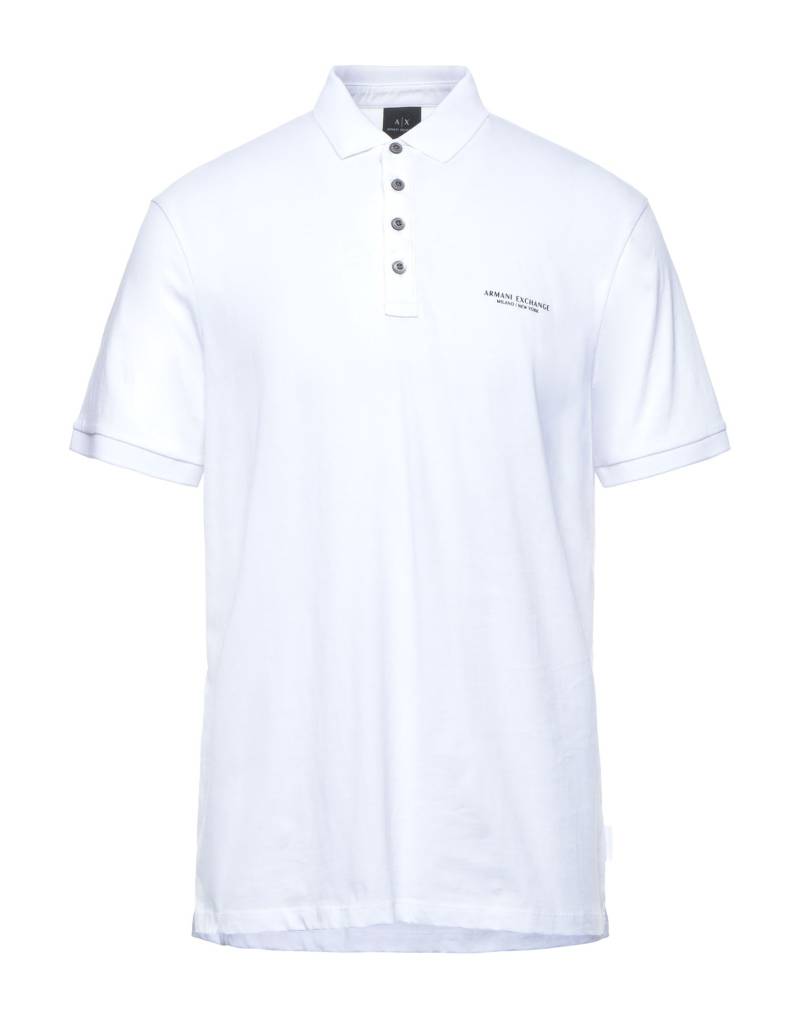 ARMANI EXCHANGE Poloshirt Herren Weiß von ARMANI EXCHANGE