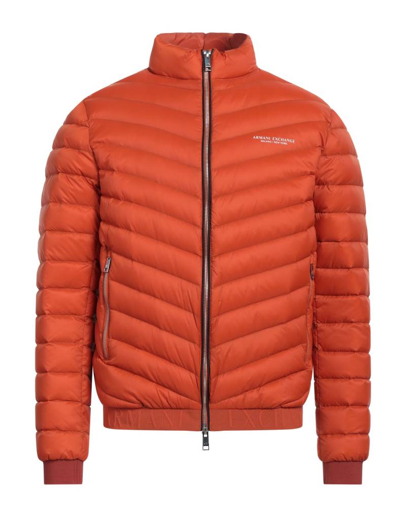 ARMANI EXCHANGE Pufferjacke & Daunenjacke Herren Orange von ARMANI EXCHANGE
