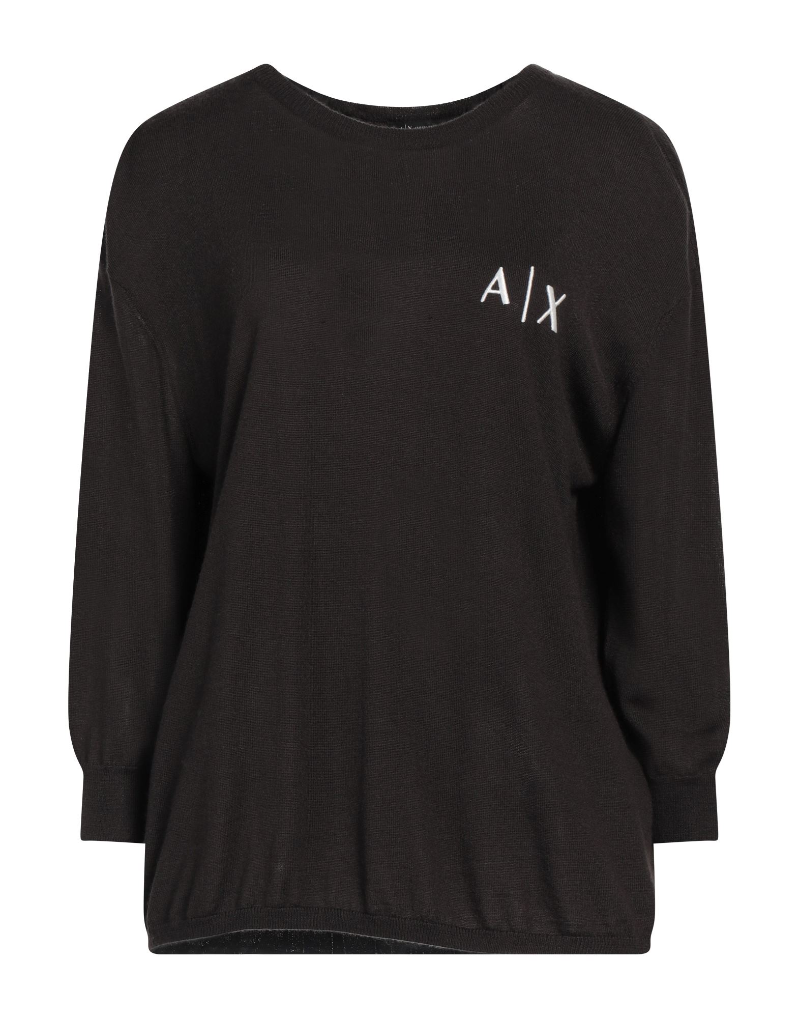 ARMANI EXCHANGE Pullover Damen Dunkelbraun ARMANI EXCHANGE Pullover Damen Dunkelbraun von ARMANI EXCHANGE
