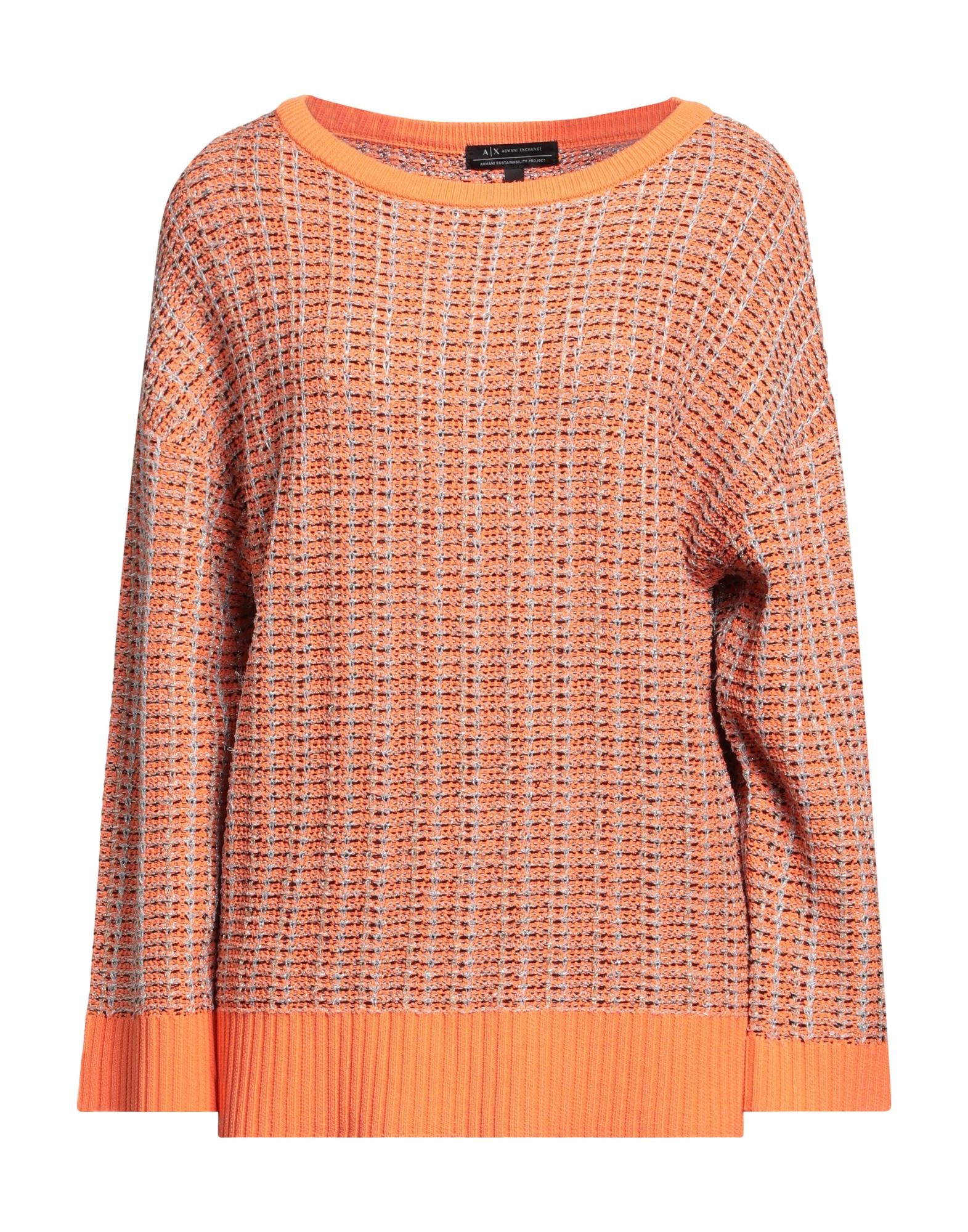 ARMANI EXCHANGE Pullover Damen Orange von ARMANI EXCHANGE